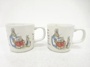 WEDGWOOD　ウェッジウッド　ピーターラビット　マグ　ペア　洋食器